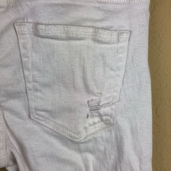 Forever 21 Womens Jeans, White Slim Distressed 26 - Picture 8 of 8